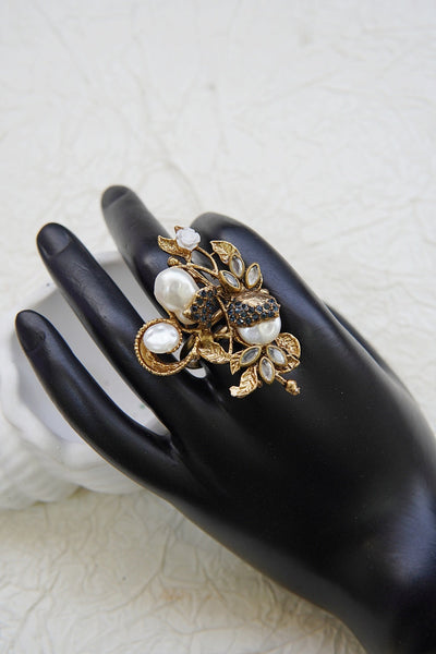 Ethereal Pearl Whimsy Ring