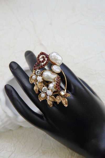 Handcrafted Mother Pearl Ring