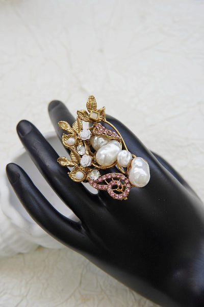 Handcrafted Mother Pearl Ring