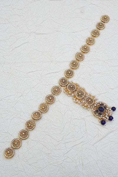 Timeless Pearl Embellished Matha Patti