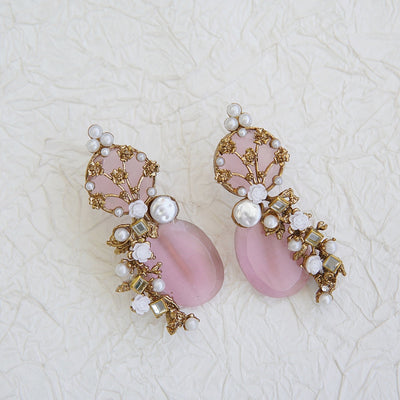 Regal Bloom Opulence Earrings