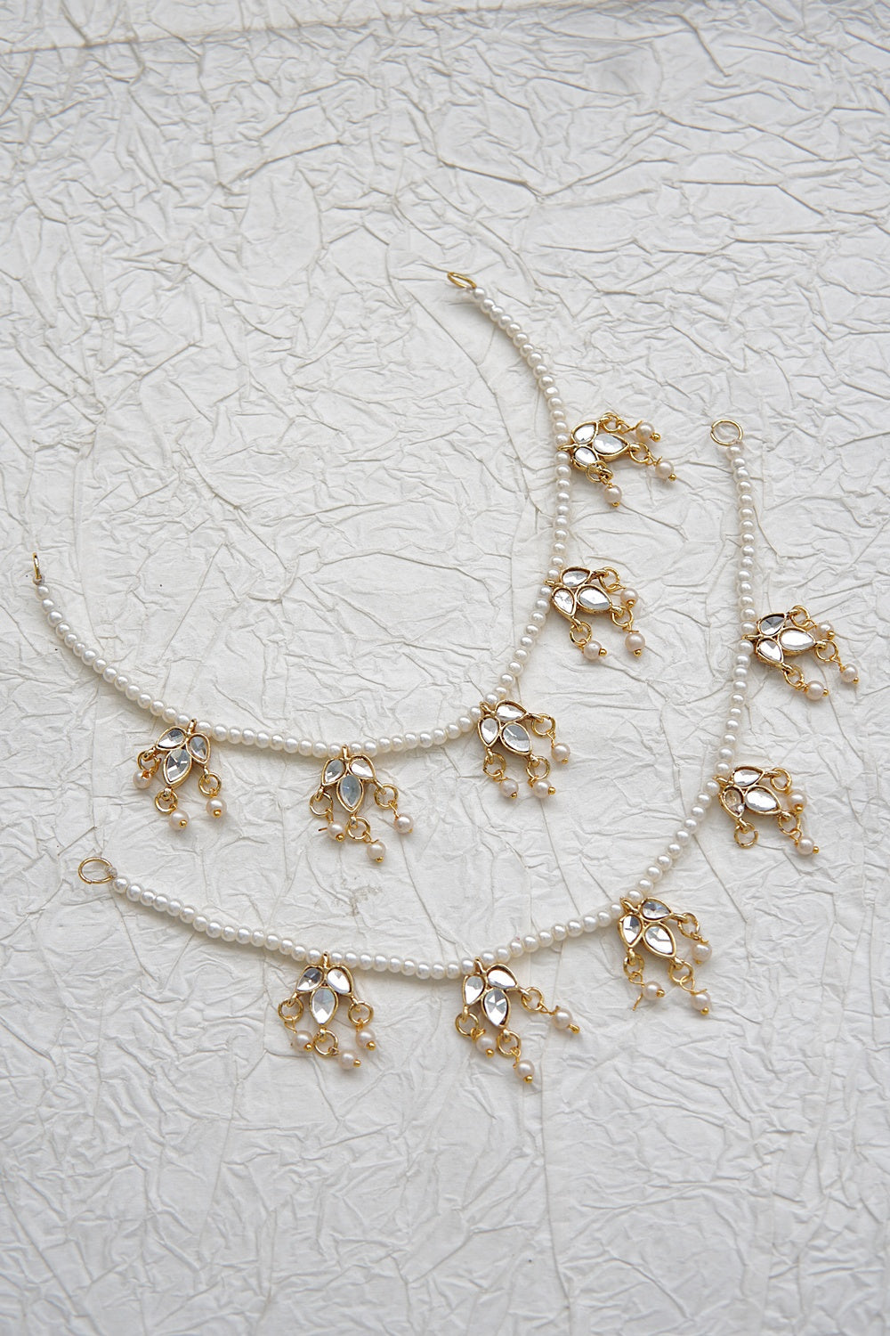 Elegant Kundan Sahara Pair for Jhumki Earrings