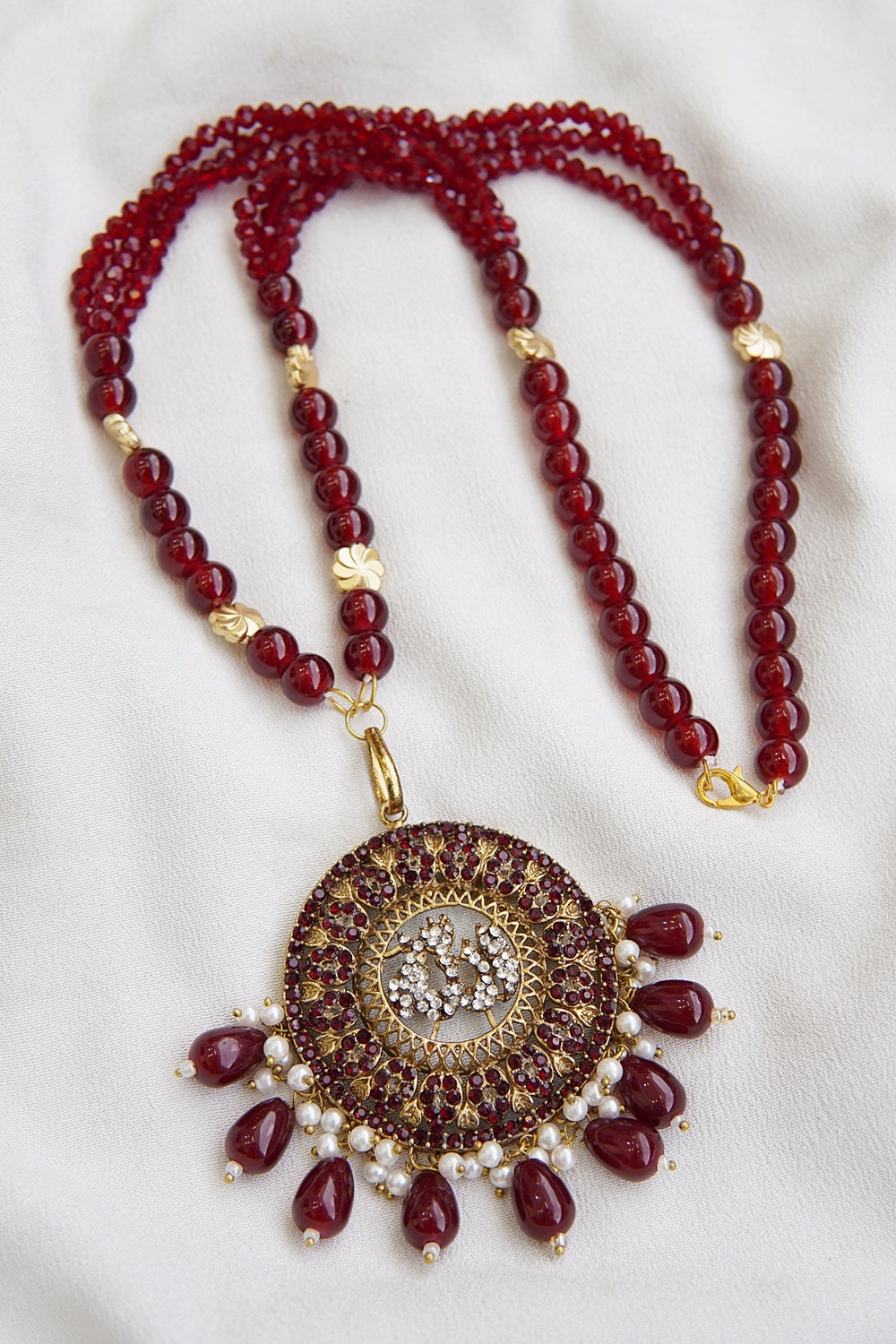 Noorani Zircon Allah Pendant