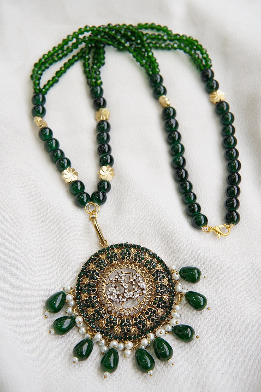 Noorani Zircon Allah Pendant
