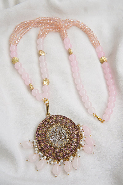 Noorani Zircon Allah Pendant
