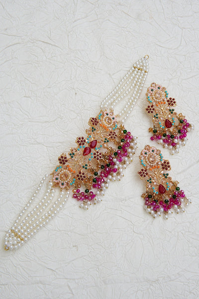 Navratan Traditional Style Choker Set