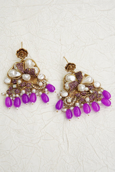 Turkish Mother Pearl Earrings