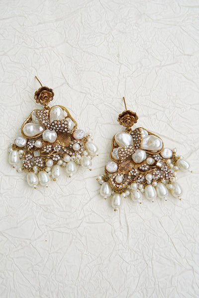 Turkish Mother Pearl Earrings