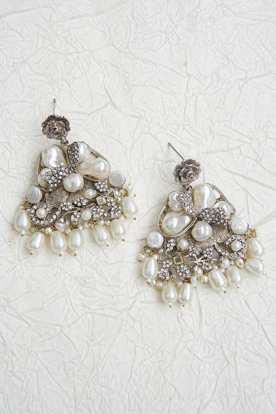 Turkish Mother Pearl Earrings