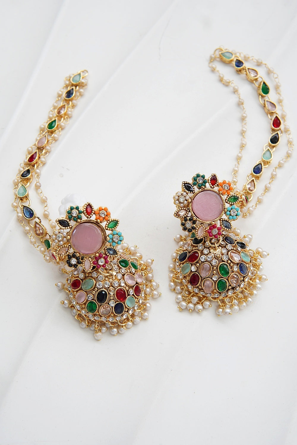 Royal Dangling Jhumkay With Sahara