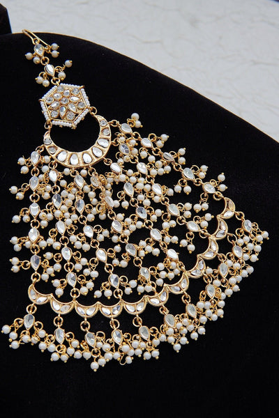 Classic Traditional Kundan Jhoomar - RS ZEVARS