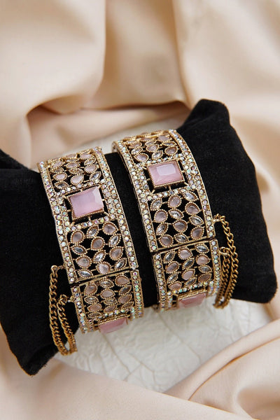 Glamorous Antique Tone Bridal Karay - RS ZEVARS