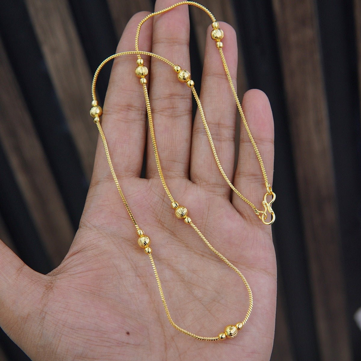 Gold Plated Ball Chain