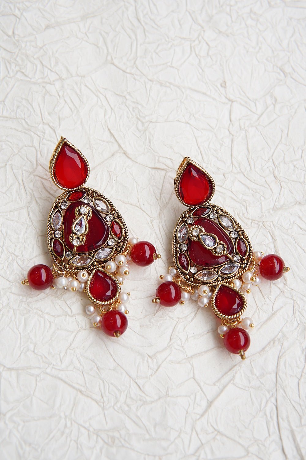 Nayab Gemstone Earrings - RS ZEVARS