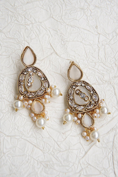 Nayab Gemstone Earrings - RS ZEVARS