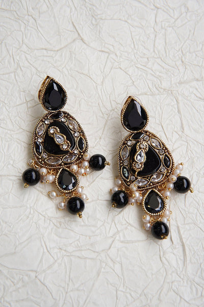 Nayab Gemstone Earrings - RS ZEVARS