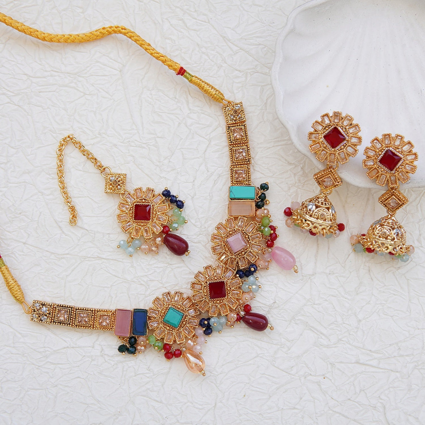 Necklace Set - 0005 - RS ZEVARS