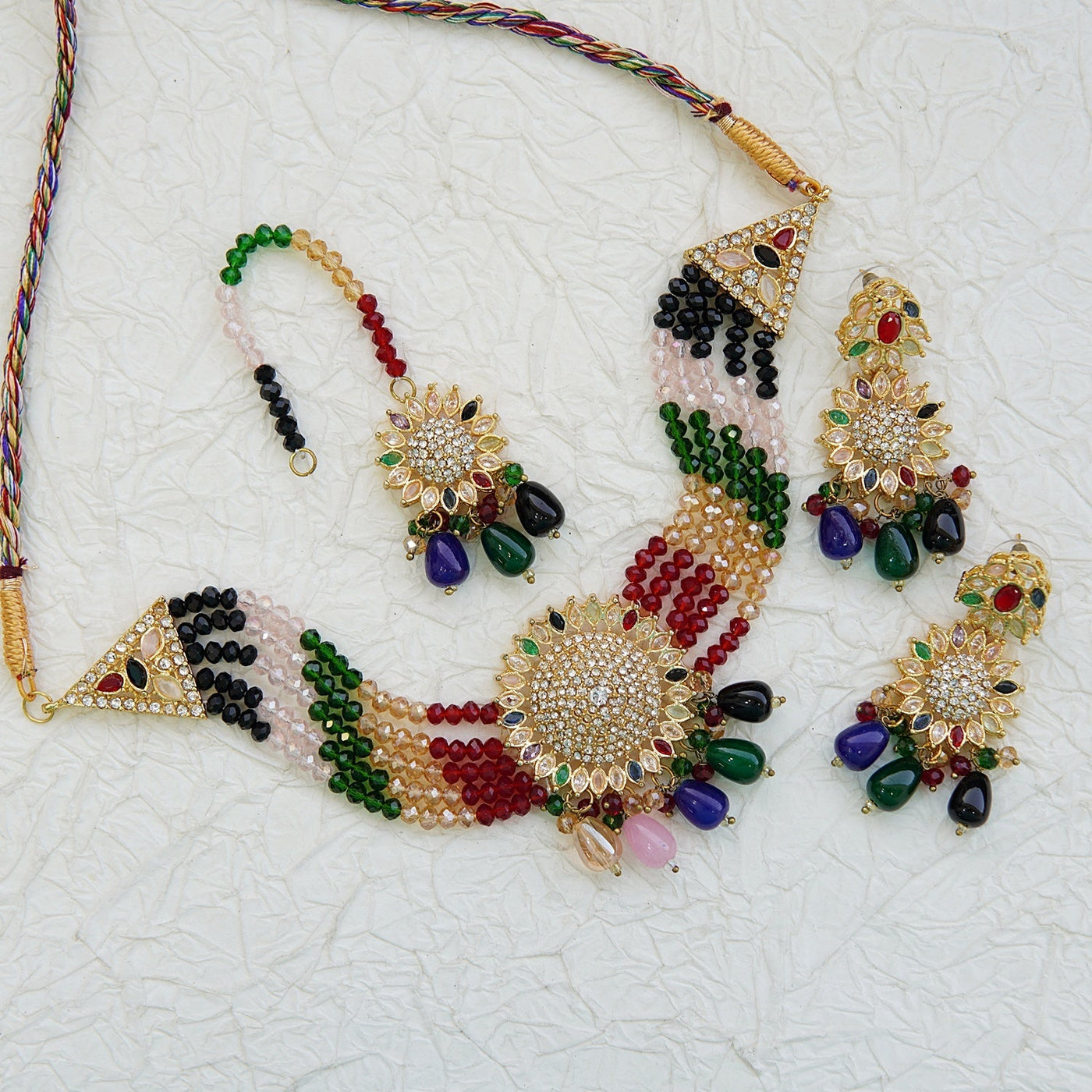 Necklace Set - 0018 - RS ZEVARS