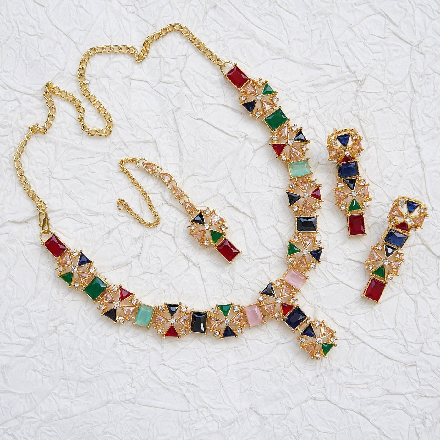 Necklace Set - 0035 - RS ZEVARS