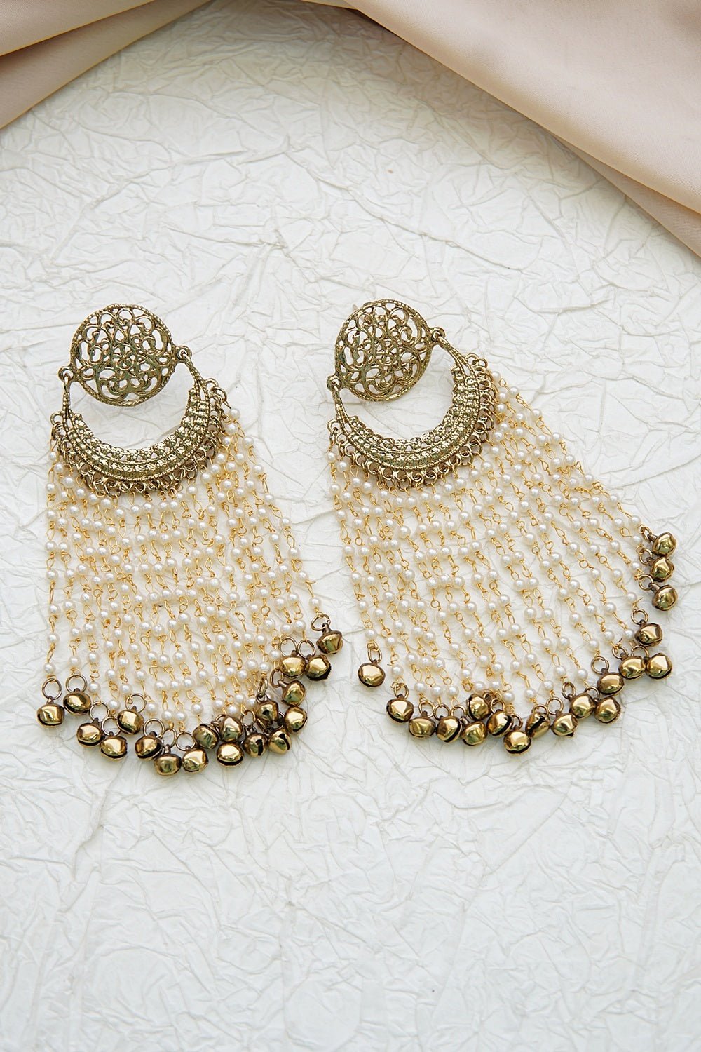 Antique Rajasthani Long Earrings