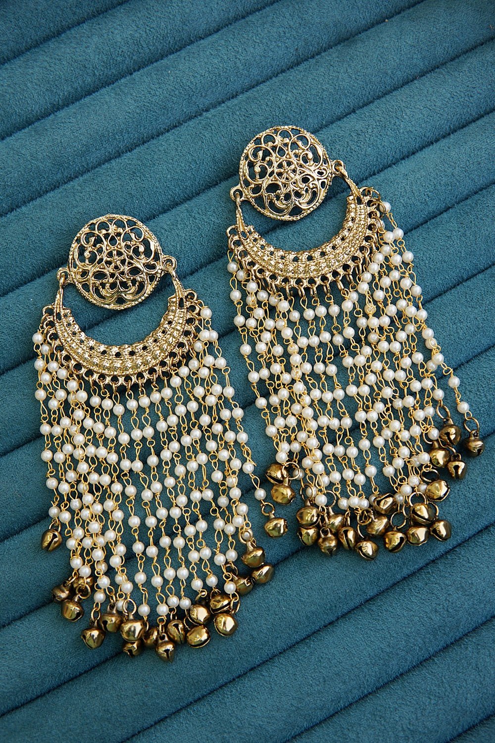 Antique Rajasthani Long Earrings