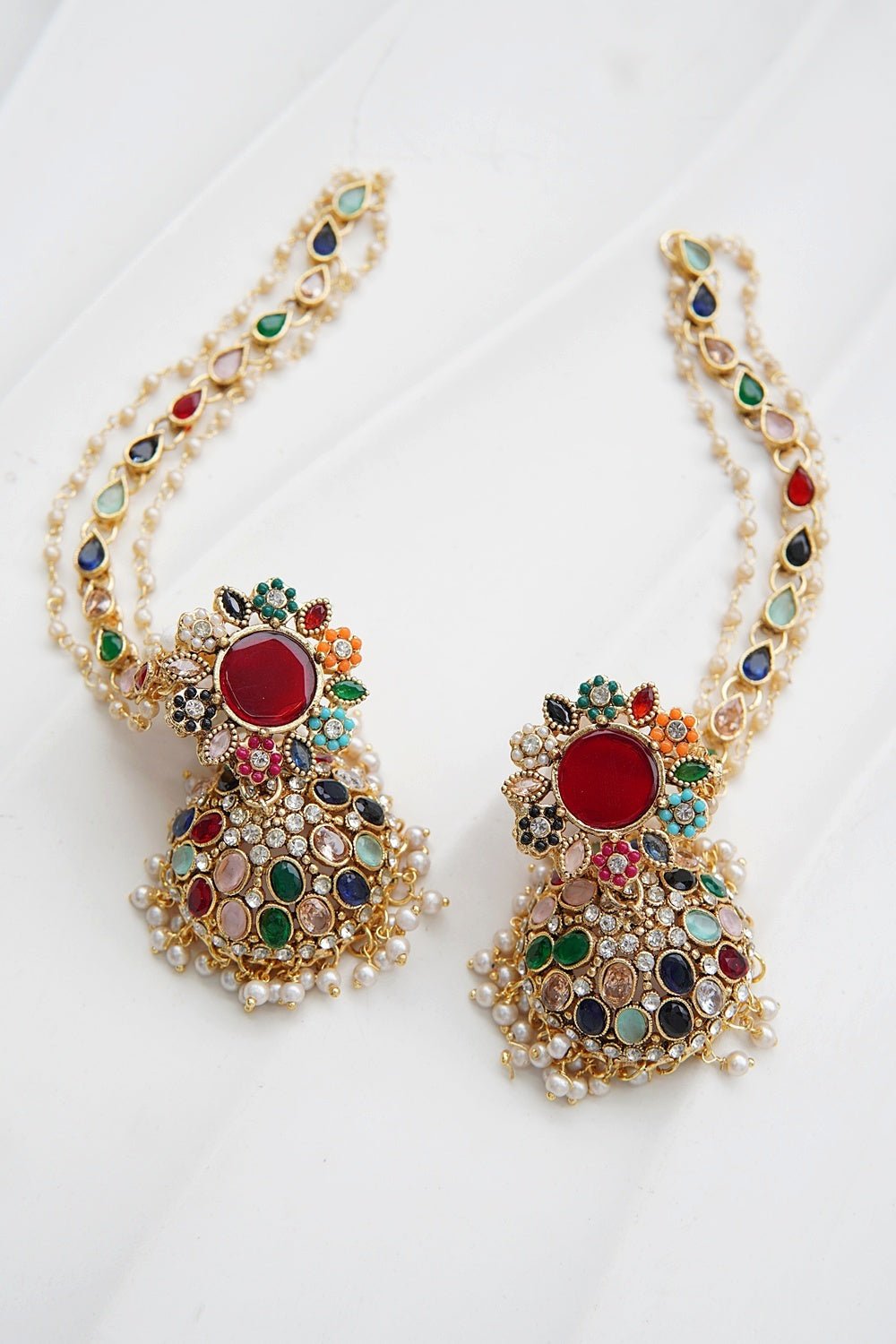 Royal Dangling Jhumkay With Sahara - RS ZEVARS