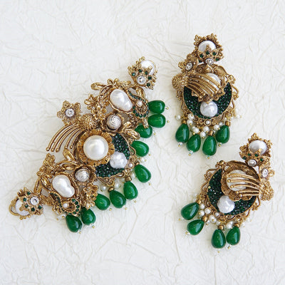 Turkish Sparkle Choker Set - RS ZEVARS