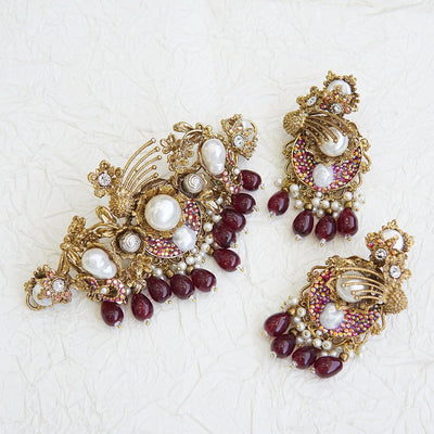 Turkish Sparkle Choker Set - RS ZEVARS